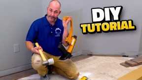 How To Install Engineered Hardwood Flooring!