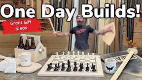 Five Easy Woodworking Projects || One Day Build Ideas