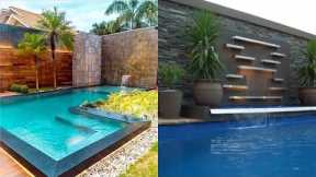 Modern Ground Pool 🏊‍♀️ Designs / Backyard Swimming Pool