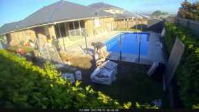 Fibreglass Pool Installation and landscaping Australia - Swimming Pool Time Lapse