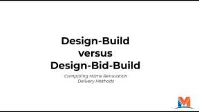 Design-Build vs Design-Bid-Build
