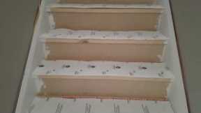 How to install carpet on stairs