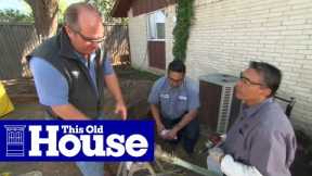 How to Repair a Sewer Pipe Under a Concrete Slab | This Old House