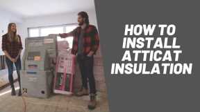 How to Install AttiCat Insulation - Flip This House