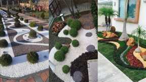 Small Garden Design | Modern Frontyard Garden Ideas 2023 | Patio Design Ideas | Backyard Garden