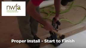 How To Properly Install Hardwood Flooring