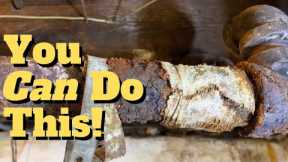 Replace Leaky Rusted Pipes Easy