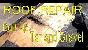 How to Repair a Roof Leak on a Built Up Tar and Gravel Roof