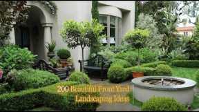 200 Beautiful Front Yard Garden Landscaping Ideas