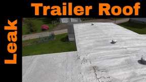 How to make a Trailer/Mobile Home Roof Leak Repair