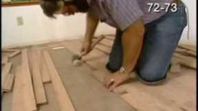 Hardwood Floor Expansion Gaps and Fitting Borders - Laying Hardwood Floors Part 5 of 8