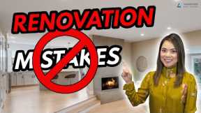 TOP Renovation Mistakes - Remodel Tips that will Increase Your Home Value