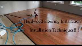 How to Install Hardwood Flooring Install (Episode 2 Installation)