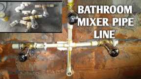 water pipe line fitting bathroom and kitchen: council ! plumbing work:2022