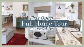 FULL HOME TOUR RENOVATION BEFORE & AFTER | DIY HOME MAKEOVER
