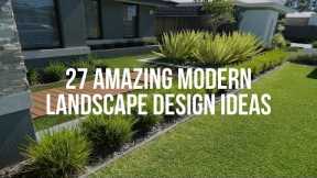 🔴 27 Amazing MODERN LANDSCAPE DESIGN Ideas