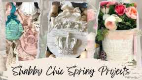 Shabby Chic Springtime Projects | Amazon Craft Supplies Haul