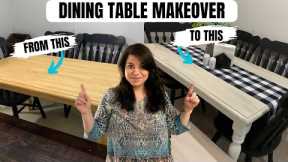 ✨NEW✨OLD TABLE MAKEOVER | FARMHOUSE TABLE DIY | DIY PROJECTS ON A BUDGET | TABLE TRANSFORMATION