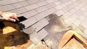 Roof repairs replacing rotten plywood