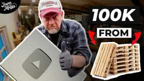 How I make money woodworking with FREE pallets!