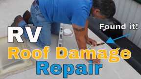 RV Roof Damage Easy Repair Grand Design Reflection *****Use glue in link below******