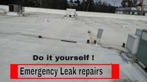 Roofing Repair : How to repair, seal , stop water leaks in minutes using this step by step video.