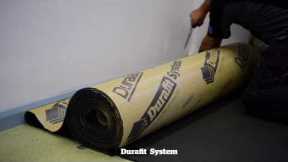 Durafit System double stick carpet installation - Complete Video