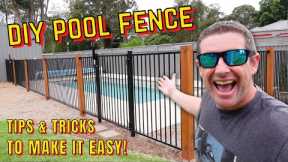 LIVE | DIY Aluminium Fence Installation Guide - the budget solution for our Narellan inground pool!
