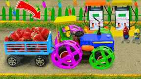 Top the most creatives science projects part P6 | DIY mini tractor trolley heavy truck | Fun Farm