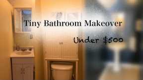 Bathroom Transformation | DIY Home Renovation | Before and After | Small Bathroom Renovation