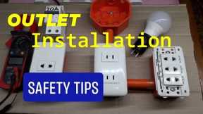 OUTLET INSTALLATION | 1 gang 2 gang 3 gang - House Wiring basics | Philippines