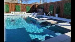 Swimming Pool Construction Time-Lapse 2022, Frisco, Texas