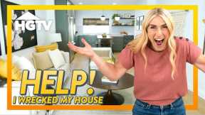 Owners Start Too Many DIY Renovation Projects and RUINS Home | Help! I Wrecked My House | HGTV