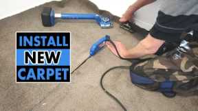 How Install Carpet in a Room with a Join