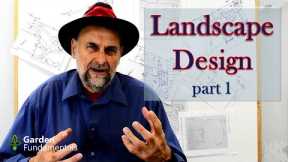 Landscape Design Part 1 🏡💞🎨 Learn to Create Your Own Garden Design