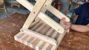 Great Woodworking Designs for Beginners & DIY Woodworking Projects -   Build DIY Folding Chair