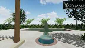 Luxurious Private Villa Backyard Swimming Pool and Landscape Design Collection 2023 #dubai  #new