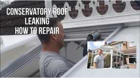 Conservatory Roof Leak How To Repair, Remove Refit Broken Polycarbonate Panels Or Glass.