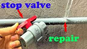 Plumbing And The Unexpected Fix! Tips For Adding Stop Valves And Repairing Pvc Pipes