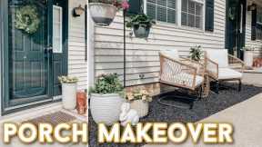 DIY FRONT PORCH MAKEOVER | DECORATING IDEAS | LANDSCAPING | HOUSE PROJECTS
