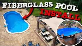 Transform Your Backyard with a Stunning Fiberglass Pool & Outdoor Living Space | Timelapse Install
