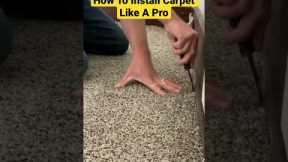 How To Install Carpet Like A Pro
