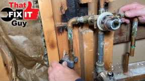 QUICK AND EASY WAY TO CAP OFF WATER LINES!