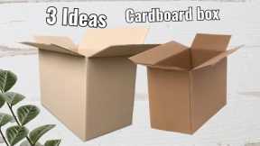 Discover 3 Amazing Projects Using Cardboard Boxes To Transform Waste Into Valuable Items!
