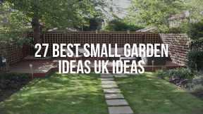 🔴 BEST SMALL GARDEN IDEAS UK