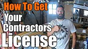 How To Get Your Contractors License | Fast And Easy| THE HANDYMAN BUSINESS |