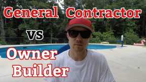 General contractor vs owner builder. | Why we chose to use a general contractor to build our house.