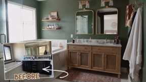 Bathroom Renovation | Before & After | European Cottage Vibe | Kendra Atkins