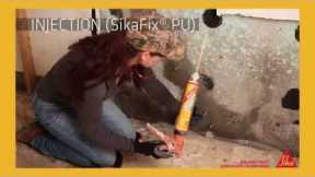 How to Repair Leaking Foundation with the SikaFix Kit