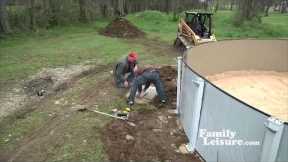 Above Ground Pool Installation | What To Expect | Family Leisure
